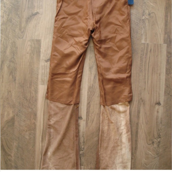 Ralph Lauren stunning suede flare bottom pants - Picture 7 of 8